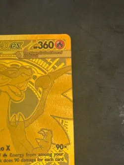 Mega Charizard X EX Phantasmal Flames 130/94 Mega Ultra Rare Gold Card - Image 4