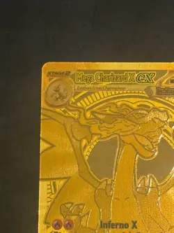 Mega Charizard X EX Phantasmal Flames 130/94 Mega Ultra Rare Gold Card - Image 5