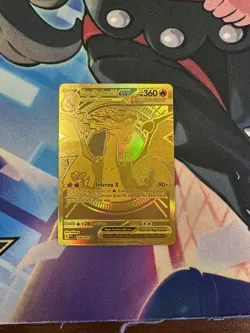 Mega Charizard X EX Phantasmal Flames 130/94 Mega Ultra Rare Gold Card - Image 1