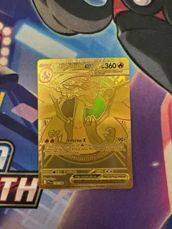 Mega Charizard X EX Phantasmal Flames 130/94 Mega Ultra Rare Gold Card - Image 1