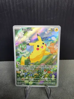 Pikachu 088 Sv: Scarlet & Violet Promo Cards Holo Pokemon Illustration Rare - Image 1