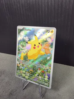 Pikachu 088 Sv: Scarlet & Violet Promo Cards Holo Pokemon Illustration Rare - Image 2