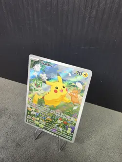 Pikachu 088 Sv: Scarlet & Violet Promo Cards Holo Pokemon Illustration Rare - Image 3