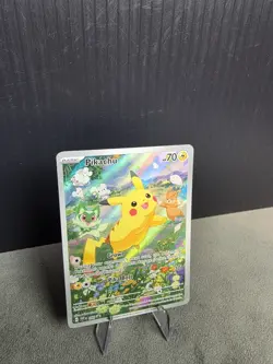 Pikachu 088 Sv: Scarlet & Violet Promo Cards Holo Pokemon Illustration Rare - Image 5