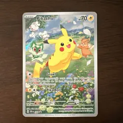 Pikachu 088 Sv: Scarlet & Violet Promo Cards Illustrator Rare Holo - Image 1