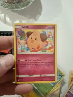 Pokemon TCG Cleffa 131/214 SM Unbroken Bonds Regular Uncommon NM CUTE CARD - Image 1