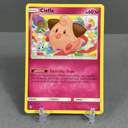 Pokemon TCG Cleffa 131/214 SM Unbroken Bonds Regular Uncommon NM CUTE CARD - Image 1