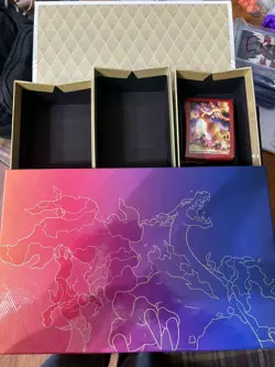 Pokemon TCG Sword and Shield Ultra Premium Collection Charizard Box + Mat🔥 820650871115 - Image 3