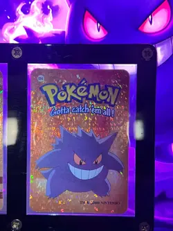 Gengar EVOLUTION Pokemon Vending Prism Sticker Cards - Rare SET WITH CASE - Image 4