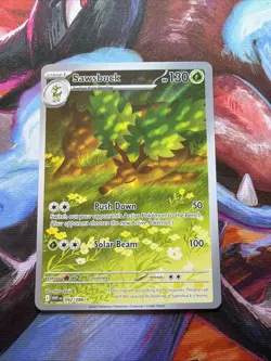 Pokemon TCG - Sawsbuck Illustration Rare 092/086 Sv: White Flare Holo - Image 1