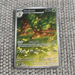 Pokemon TCG Sawsbuck Illustration Rare Card 092/086 Sv: White Flare - Image 1