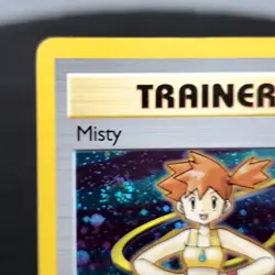 Misty Holo Rare Gym Heroes 18/132 Unlimited Pokemon TCG WOTC Trainer NM ⭐ - Image 3