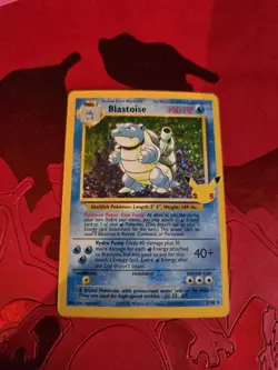 Mint Blastoise Holo 2/102 Celebrations Classic Collection Pokemon Card - Image 1