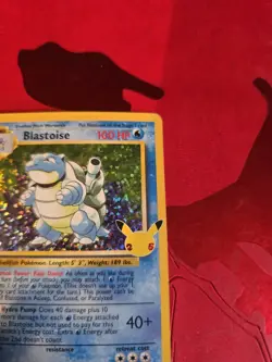 Mint Blastoise Holo 2/102 Celebrations Classic Collection Pokemon Card - Image 5