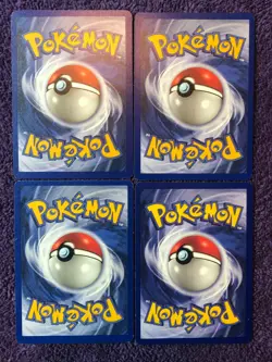 POKEMON CARD X4 FOSSIL GOLDUCK 35/62 PSYDUCK 53/62 GRAVELER 37/62 GEODUDE 47/62 - Image 4