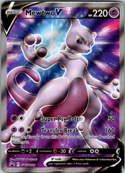 Mewtwo V - SWSH229 SWSH - Sword & Shield Promo Cards Holo - Image 1