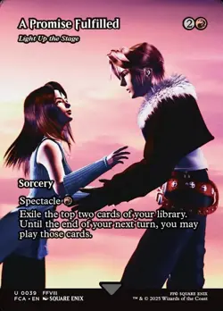 A Promise Fulfilled [Light Up the Stage] - Showcase - Through the Ages MTG - Image 1