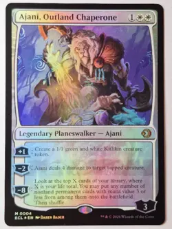 Ajani, Outland Chaperone Lorwyn Eclipsed Foil - Magic: The Gathering - Image 1