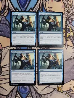 4x Rapid Hybridization - NM/M Mixed Sets C15 CLU GK2 MTG Magic - Image 1