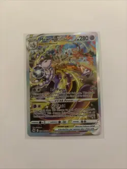 MEWTWO VSTAR 2023 POKEMON CROWN ZENITH GALARIAN GALLERY GG44/GG70 Q3789 - Image 1