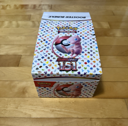 Pokemon 151 Booster Bundle Display Case Unsealed - Image 1