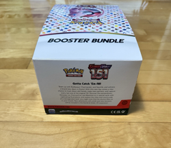 Pokemon 151 Booster Bundle Display Case Unsealed - Image 3