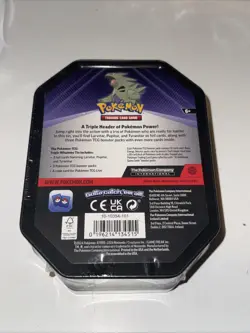 Pokemon TCG: Tyranitar Triple Whammy Collectors Tin - Factory Sealed - Image 2
