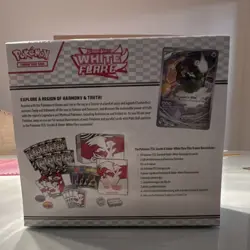 Pokemon Scarlet & Violet White Flare Elite Trainer Box Collectors Edition 2025 - Image 3