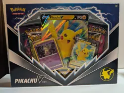 Pokemon TCG Pikachu V Box New Sealed - 2x Fusion strike and 2x Brilliant Stars - Image 1