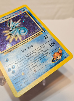Misty's Seadra 9/132 Gym Heroes PreRelease Promo Pokemon 1241 - Image 5