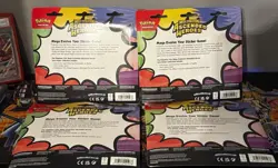 Lot of 4 Ascended Heroes 3 Pack Tech Sticker Collection Sealed Pokemon FAST SHIP - Image 3