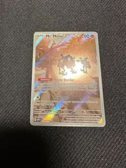 Pokemon Mr. Mime 179/165 - Illustration Rare Scarlet & Violet 151 - 2023 NM MINT - Image 1