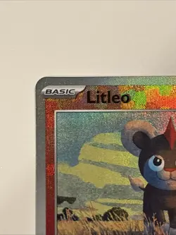 Litleo Master Ball Pattern 015/131 Pokemon TCG Prismatic Evolutions NM - Image 2
