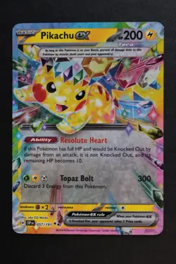 Pikachu ex 057/191 - Pokemon TCG - Scarlet & Violet Surging Sparks - Image 1
