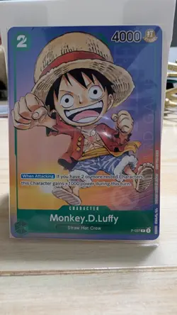 Monkey.D.Luffy (Anime Expo 2023) P-037 One Piece Promotion Cards Regular - Image 1