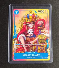 One Piece TCG • Monkey.D.Luffy (P-043) • 2nd Anniversary Promo ENG/NM Tournament - Image 1