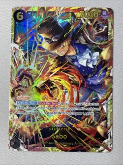 One Piece - Carrying on His Will - Sabo Alt Art - OP13-120 SEC - Image 1