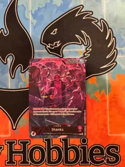 One Piece TCG - Shanks Alt Art Leader (OP09-001) 2nd Anniversary Set English NM - Image 1