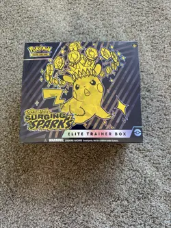 Pokemon TCG Surging Sparks ETB Elite Trainer Box Sealed - Image 1
