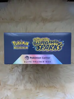Pokemon TCG - Surging Sparks Pokemon Center - Elite Trainer Box - Sealed ETB ✅ - Image 2