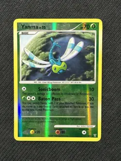 Yanma (Shiny) #SH9 Supreme Victors Reverse Holo Rare Pokemon Card - Image 1