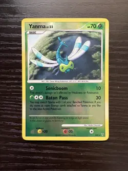Pokemon TCG 2009 Yanma SH9 Shiny Reverse Holo Card Supreme Victors NM - Image 1
