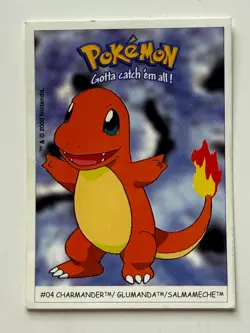 Pokemon - Dunkin Boomer Bubble Gum - Sticker Cards 2001 - You Choose - RARE - Image 4