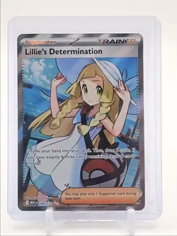 LILLIE'S DETERMINATION 2025 POKEMON MEGA EVOLUTION ULTRA RARE 169/132 Q3626 - Image 1