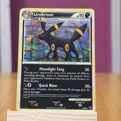 Umbreon 10/90 Pokemon TCG Card Heartgold Soulsilver Undaunted NM - Image 1