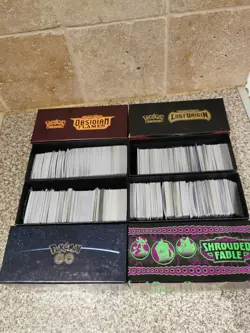 2000 Pokemon card job lot bulk collection includes Holo/Rev Holo and box - Image 2