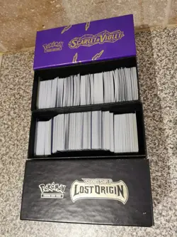 1000 Pokemon card job lot bulk collection includes Holo/Rev Holo and tins - Image 2