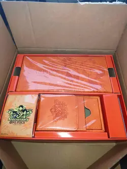 ONE PIECE Card Game 3rd ANNIVERSARY SET Japanese Box NO CARDS - Image 1