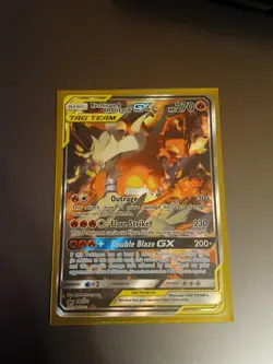 Reshiram & Charizard GX SM201 Sm Holo - Image 3