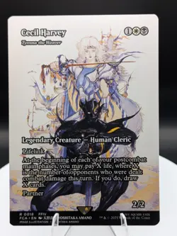 Cecil Harvey / Tymna the Weaver (Showcase) Regular: Final Fantasy (FCA) MTG (NM) - Image 1